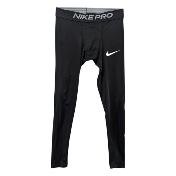 Nike Other - Nike Pro Compression Tight Pants Mens Black Athletic Base Layer Stretch Size M
